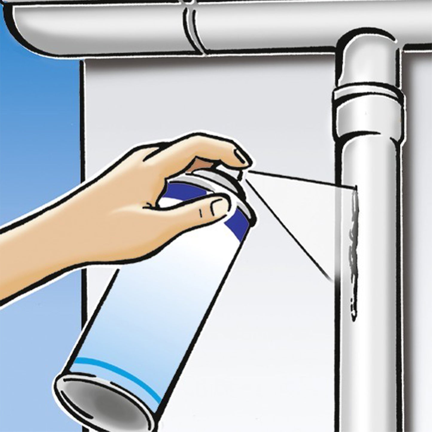 2 pezzi - Spray Sigillante per perdite e crepe 400ml