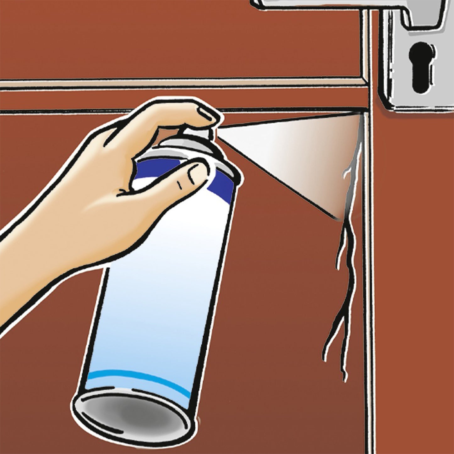 2 pezzi - Spray Sigillante per perdite e crepe 400ml