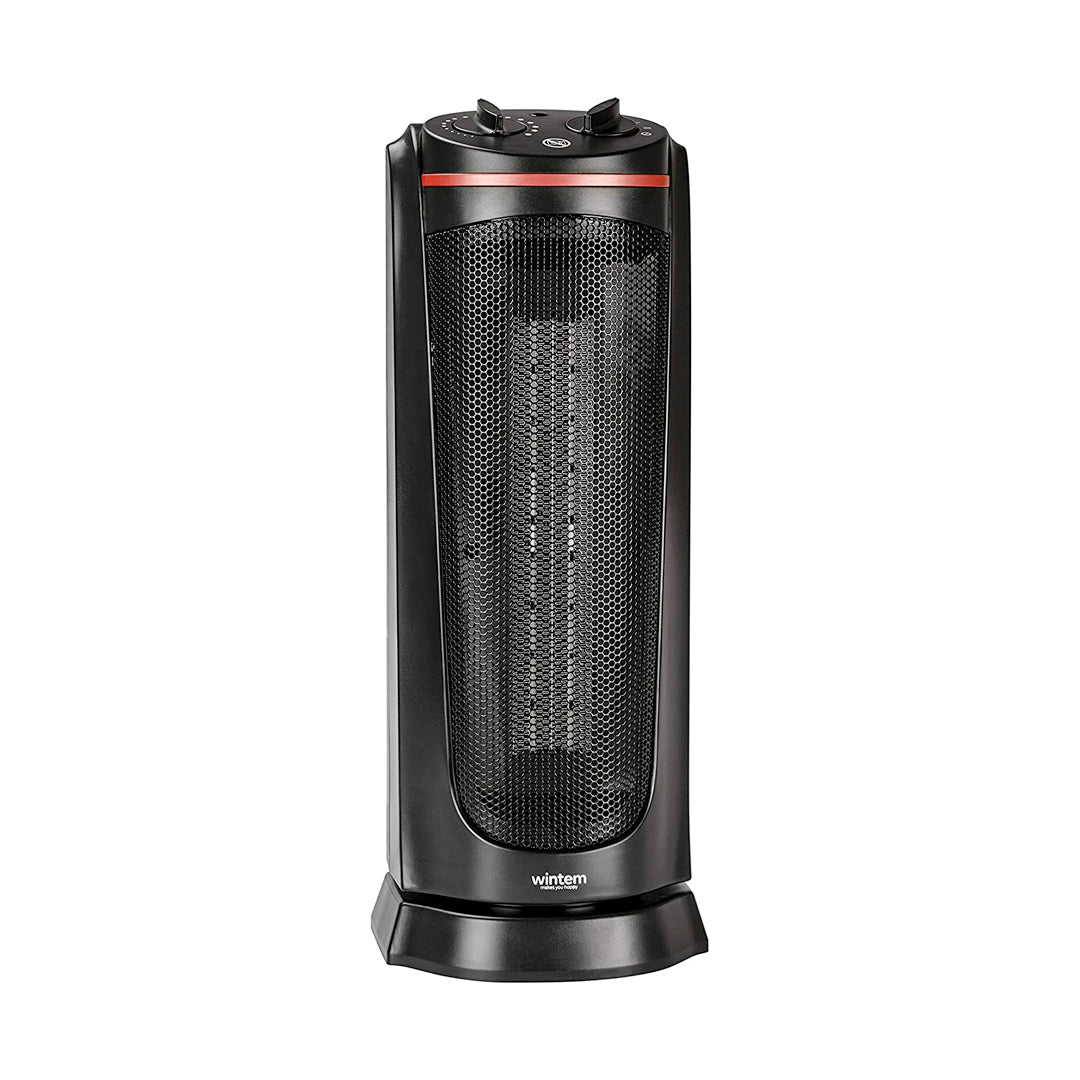 Tyree Stufa a Torre con Piastra in Ceramica 2000W con Oscillazione Automatica